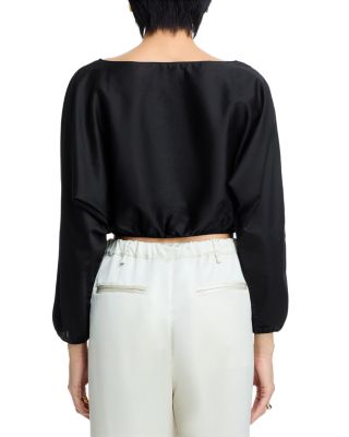 Yoko Long Sleeve Blouson Top
