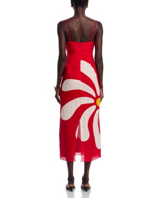 Paloma Linen Midi Dress  