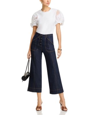 Paper Floral Organza Yashi Top