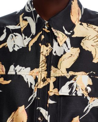 Joyful Tulips Cropped Jacket