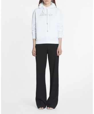 Bead Embroidered Hoodie