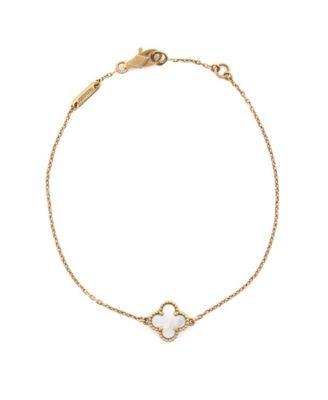 Pre-Owned Van Cleef & Arpels - Sweet Alhambra Bracelet 18K Gold and Mother of Pearl