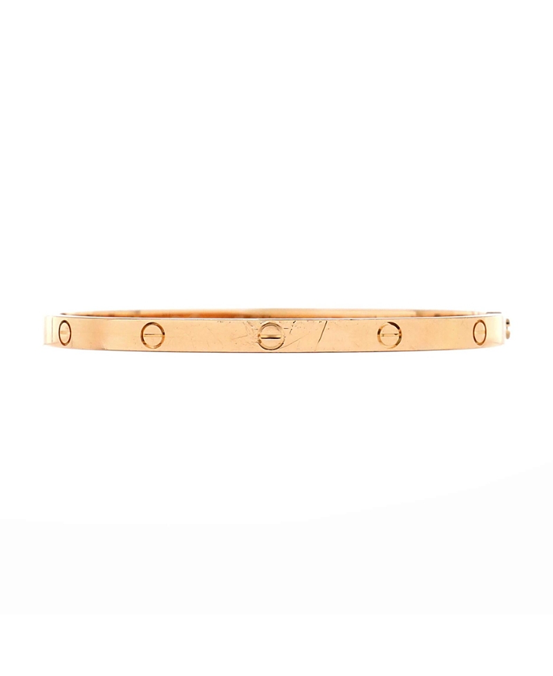 Pre-owned Pre-owned Cartier Cartier Small Love Bracelet 18k Rose Gold