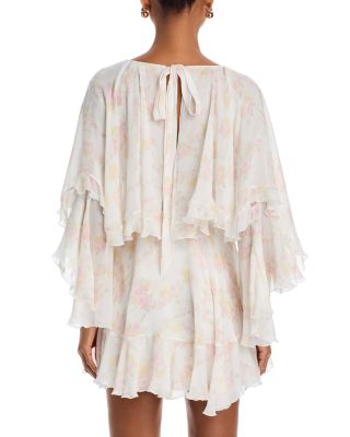 Avaline Floral Ruffle Layered Dress