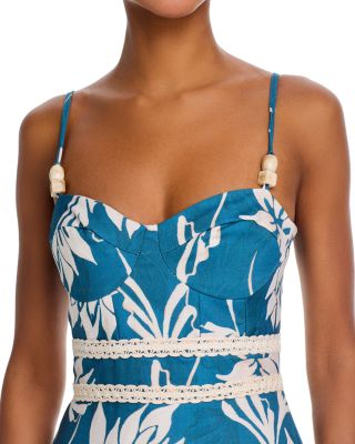 Artichoke Crochet Trim Mini Dress