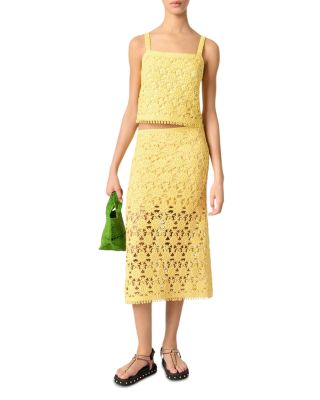Long Crochet Skirt