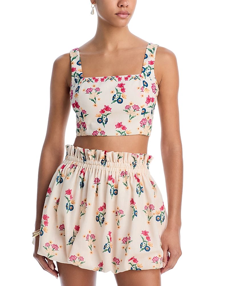 Agua Bendita Kosia Top In Neutral