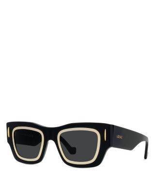 Loewe - Signature Black Geometric Sunglasses, 53mm
