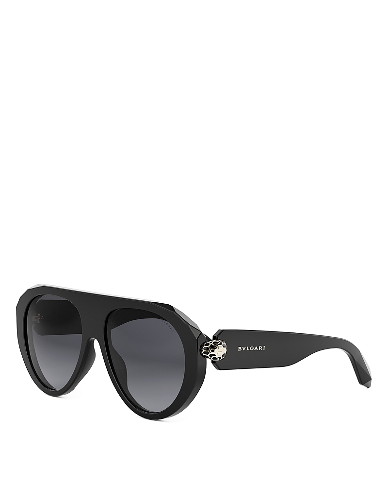 Bvlgari Serpenti Forever Acetate Aviator Sunglasses