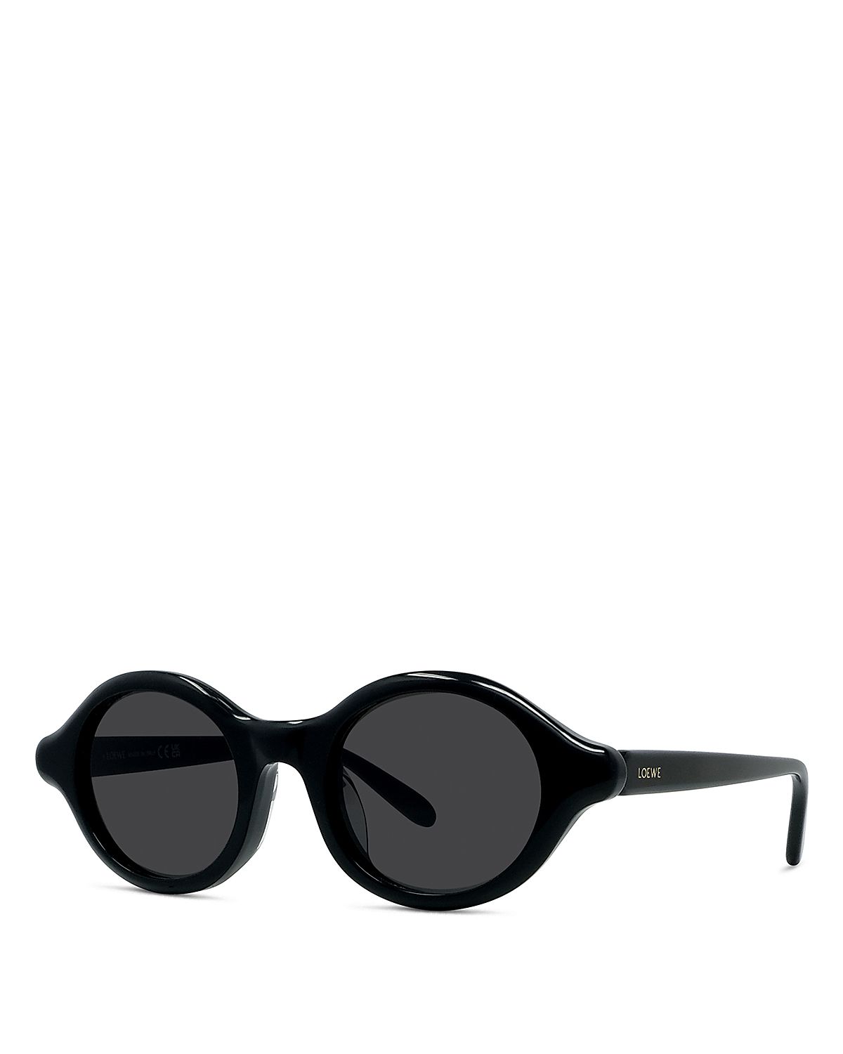 Loewe Slim Round Sunglasses, 48mm