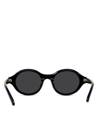 Slim Round Sunglasses, 48mm