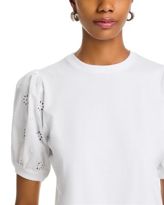 The Lace Sleeve Tee