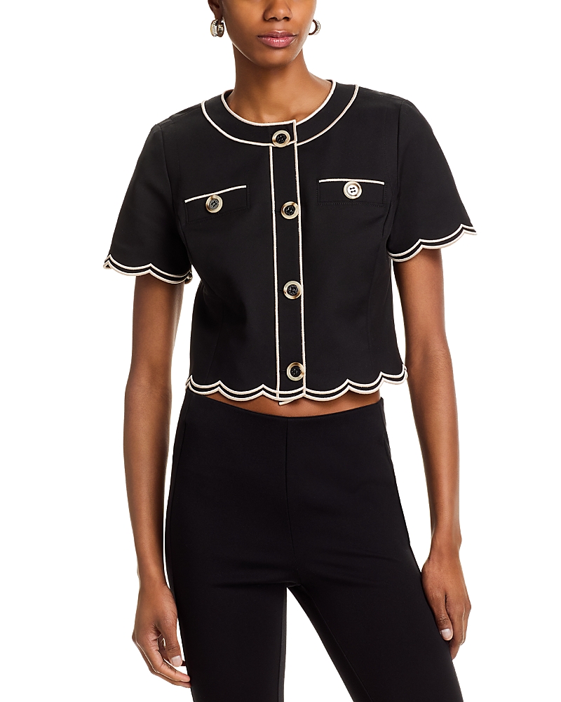 RAMY BROOK SANDRA CROPPED TOP