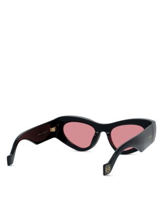 Signature Black Cat Eye Sunglasses, 62mm