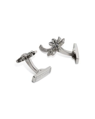 Palmiie Palm Tree Cufflinks & Lapel Pin