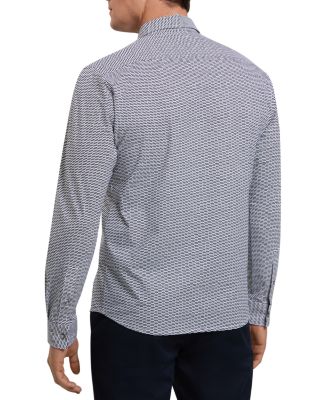 Wavey Regular Fit Geometric Shirt