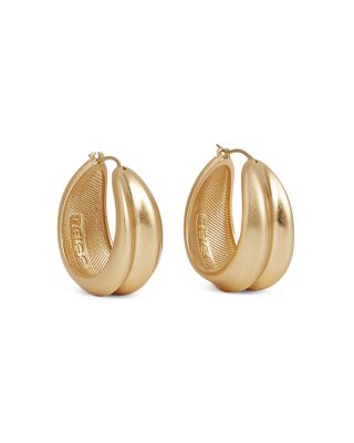 REISS - Sophie Sculptural Hoop Earrings