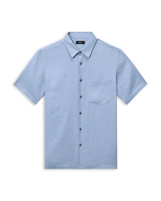 Irving Short-Sleeve Shirt in Relaxed Linen