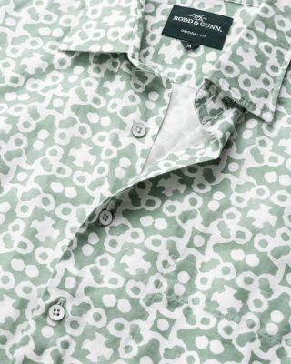 Palliser Bay Regular Fit Short Sleeve Linen Shirt 