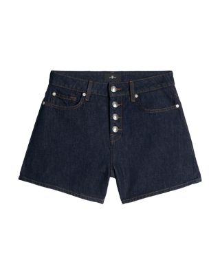 Kori Button Fly Denim Shorts