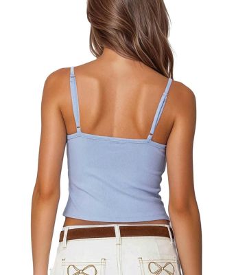 Lucie Lace Trim Tank Top