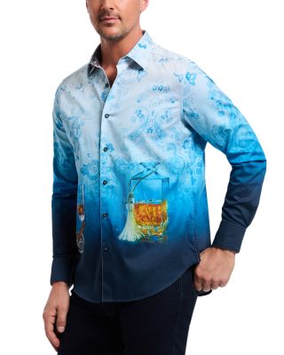 Garrick Club Long Sleeve Woven Shirt