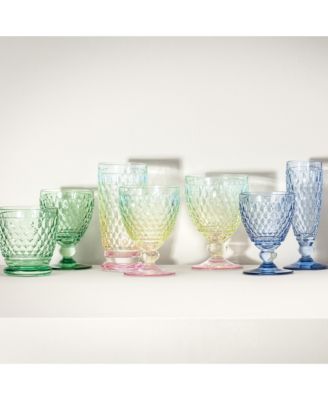 Boston Pearl Crystal Red Wine Glass