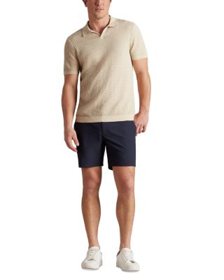 Johnny Collar Short Sleeve Polo Sweater