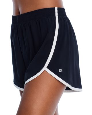 Megan Woven Nylon Run Shorts