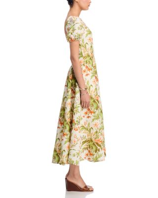 Lindi Silk and Linen Dress