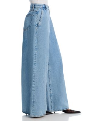 The Drape High Rise Extra Wide Leg Jeans in Sweetheart
