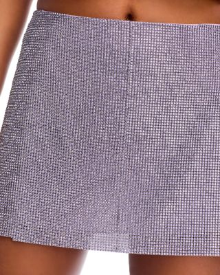 Lilac Chainmail Skirt