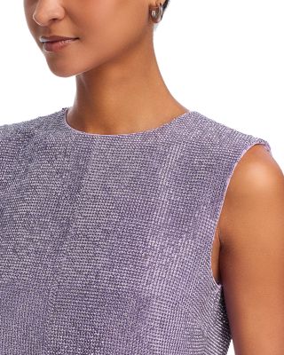 Lilac Chainmail Top