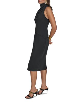 Cowlneck Sheath Dress