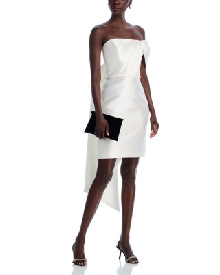 One Shoulder Bow Back Dress