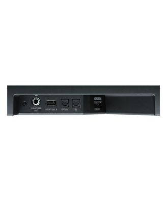 SR-B20A Soundbar with Dual Built-In Subwoofers, Bluetooth, and DTS Virtual:X