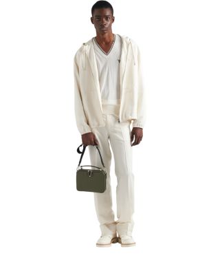  Brique Medium Saffiano Leather Bag