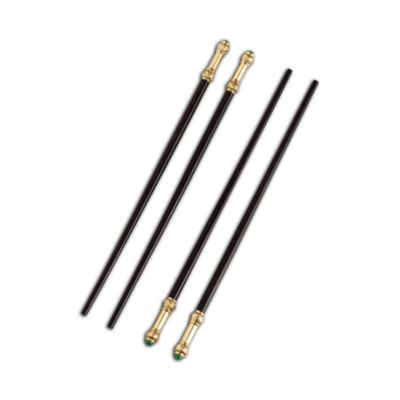 Gold Tipped Ebony Chopsticks