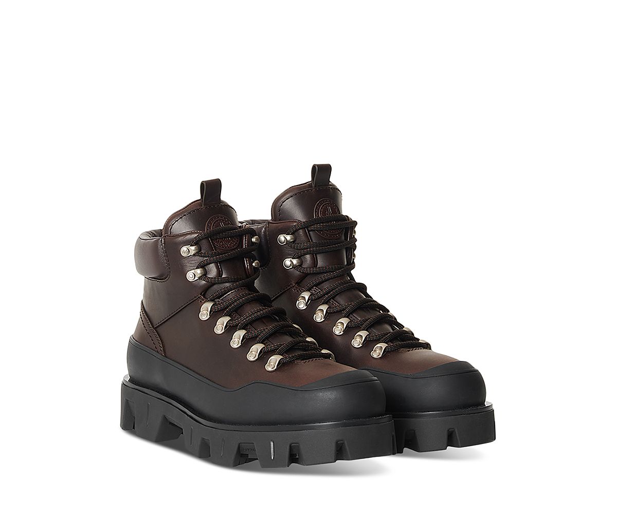 Moncler Men's Peak Trek Lace Up Hiking Boots