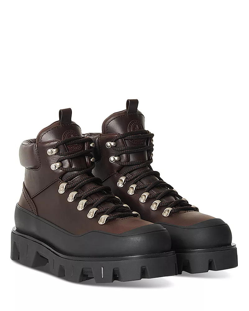 Moncler Men's Peak Trek Lace Up Hiking Boots