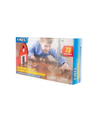 1/64 Farm Country Round Gable Barn Set Toy - Age 5+ Years