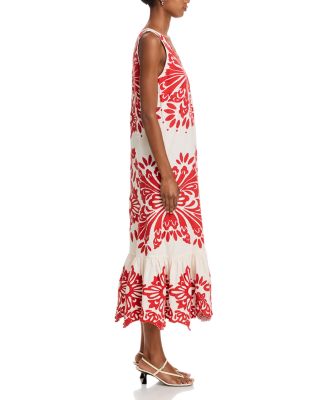 Liliana Appliqu&eacute; Maxi Dress