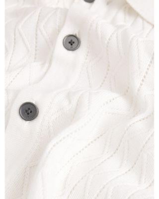 Moore Short Sleeve Regular Fit Textured Sweater