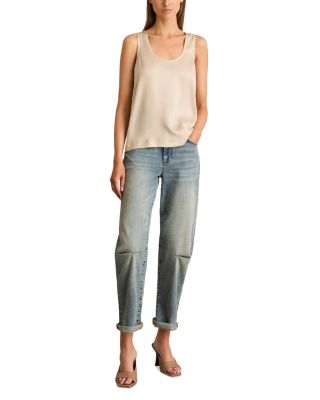 Ruby Mixed Media Tank Top