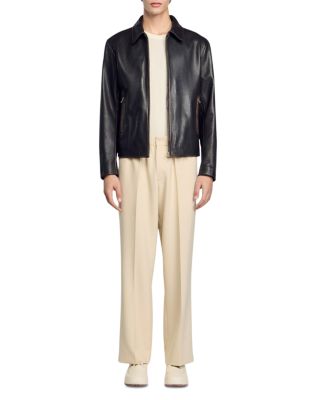 Distressed Leather Jacket