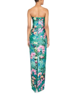 Lulu Mikado Column Gown