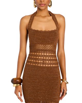 Jaycee Crochet Midi Dress