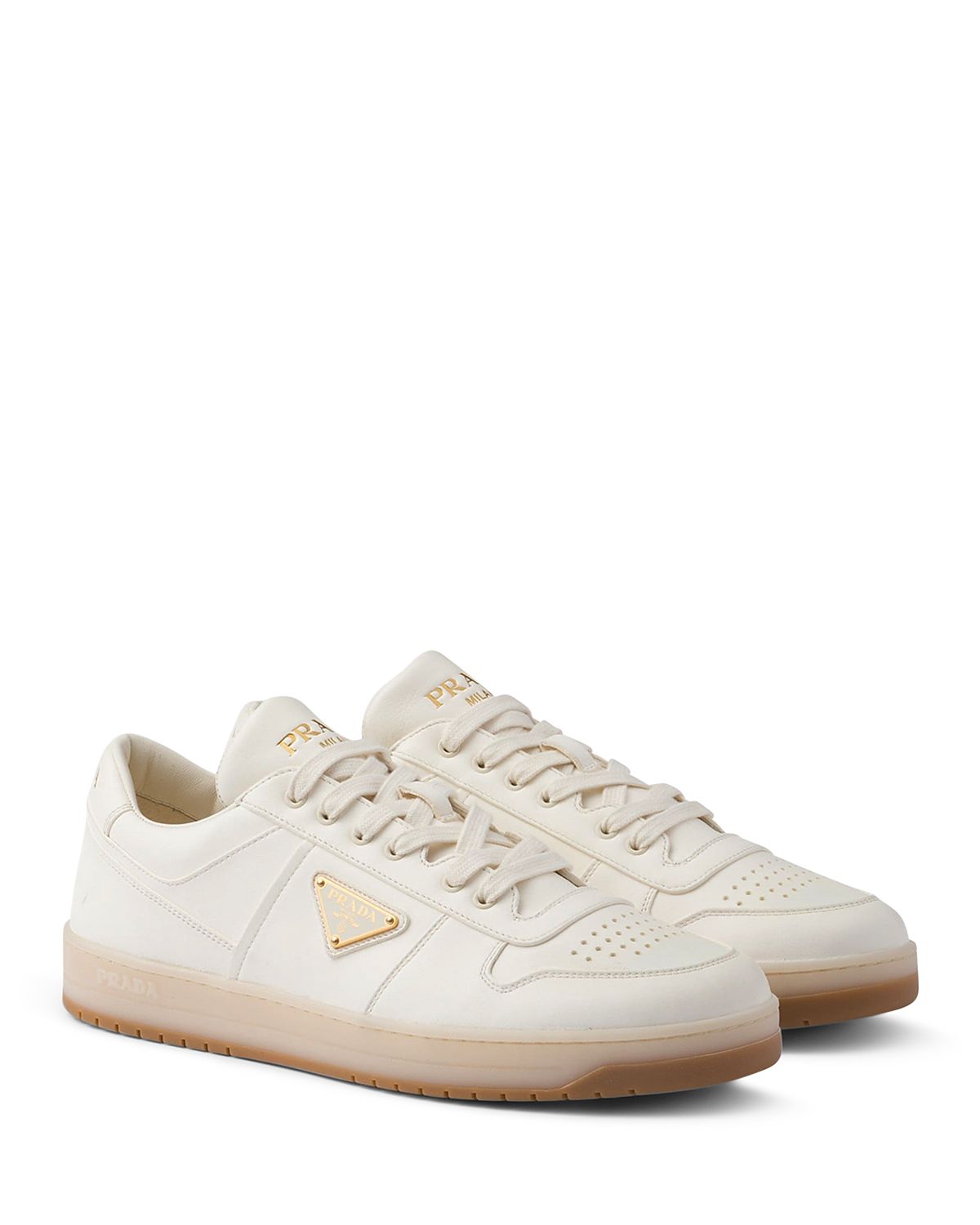 Prada Men's Downtown Nappa Leather Sneakers