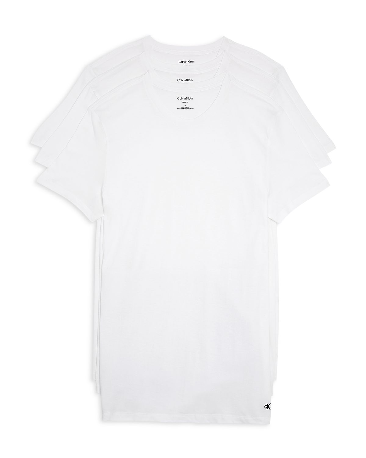 Calvin Klein Classic Crewneck Tees, Pack of 3