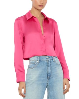 Leon Cropped Blouse